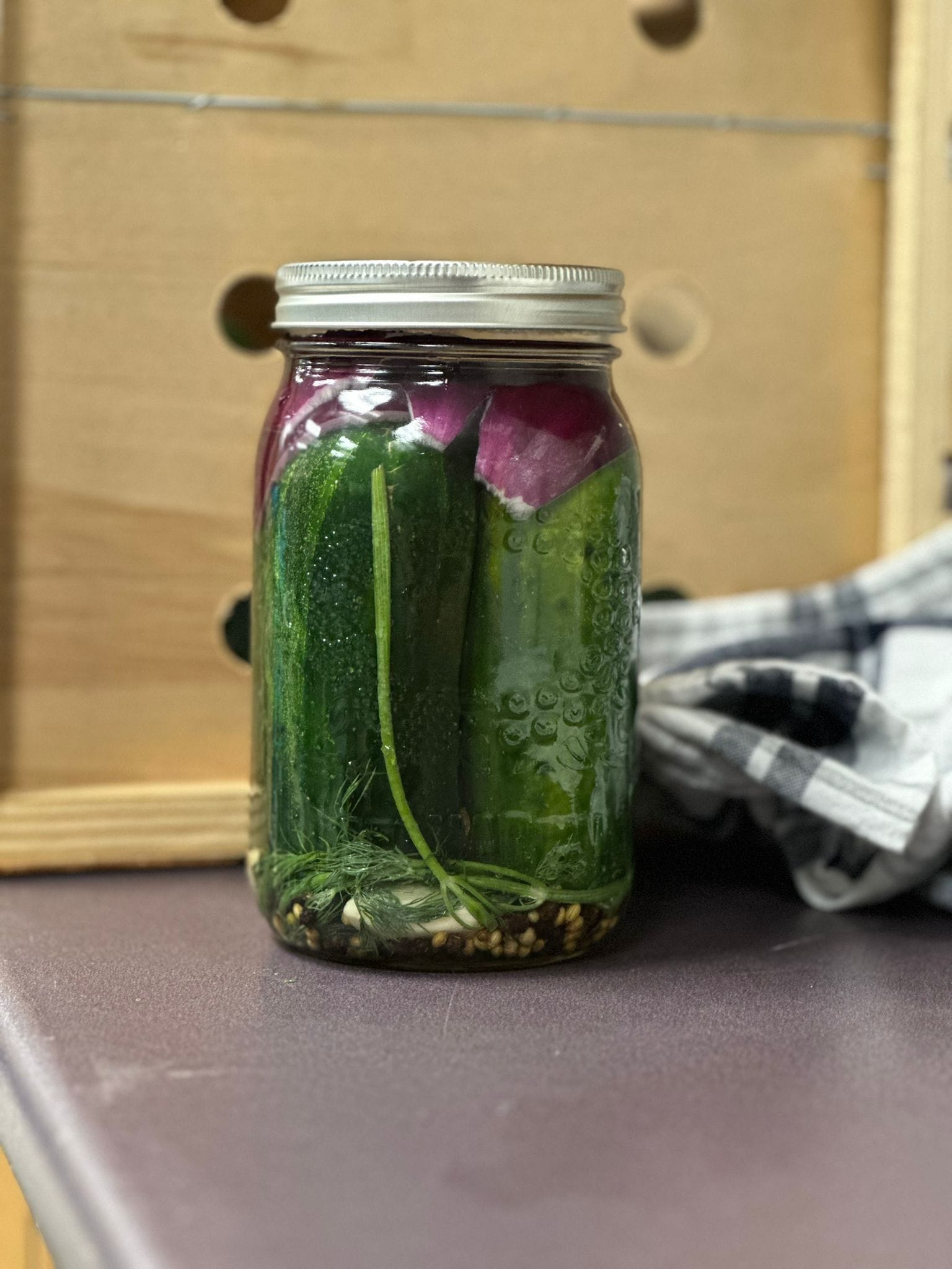 Workshop pickles and vegetables
